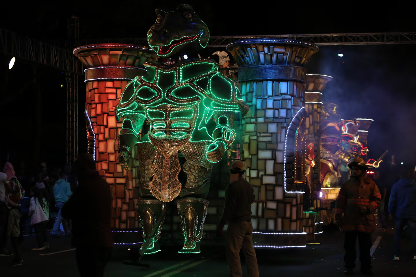 Carroza de Demasa inspirada en LIV, Festival de la Luz 2017